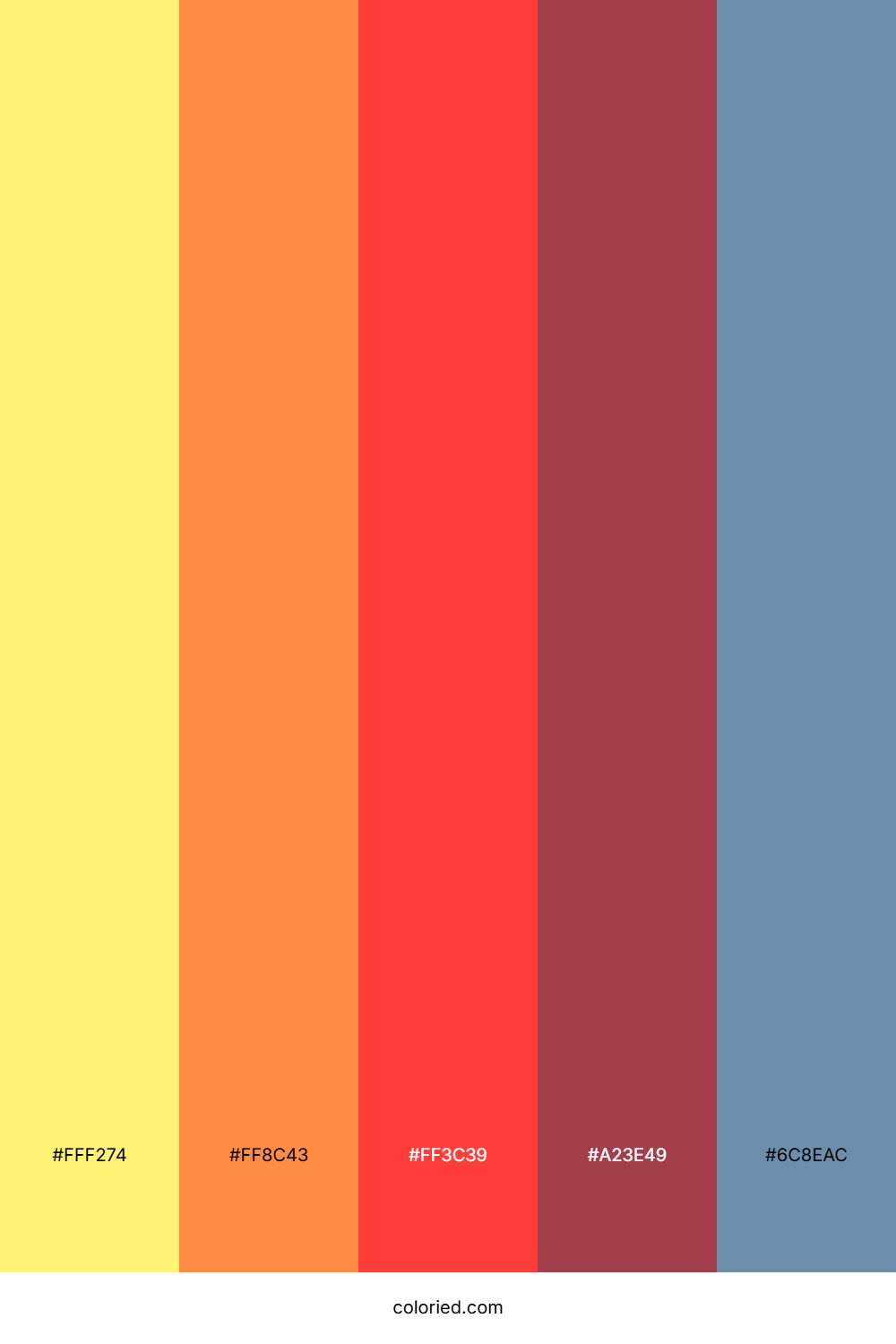 Sunlit Coral Horizon Palette