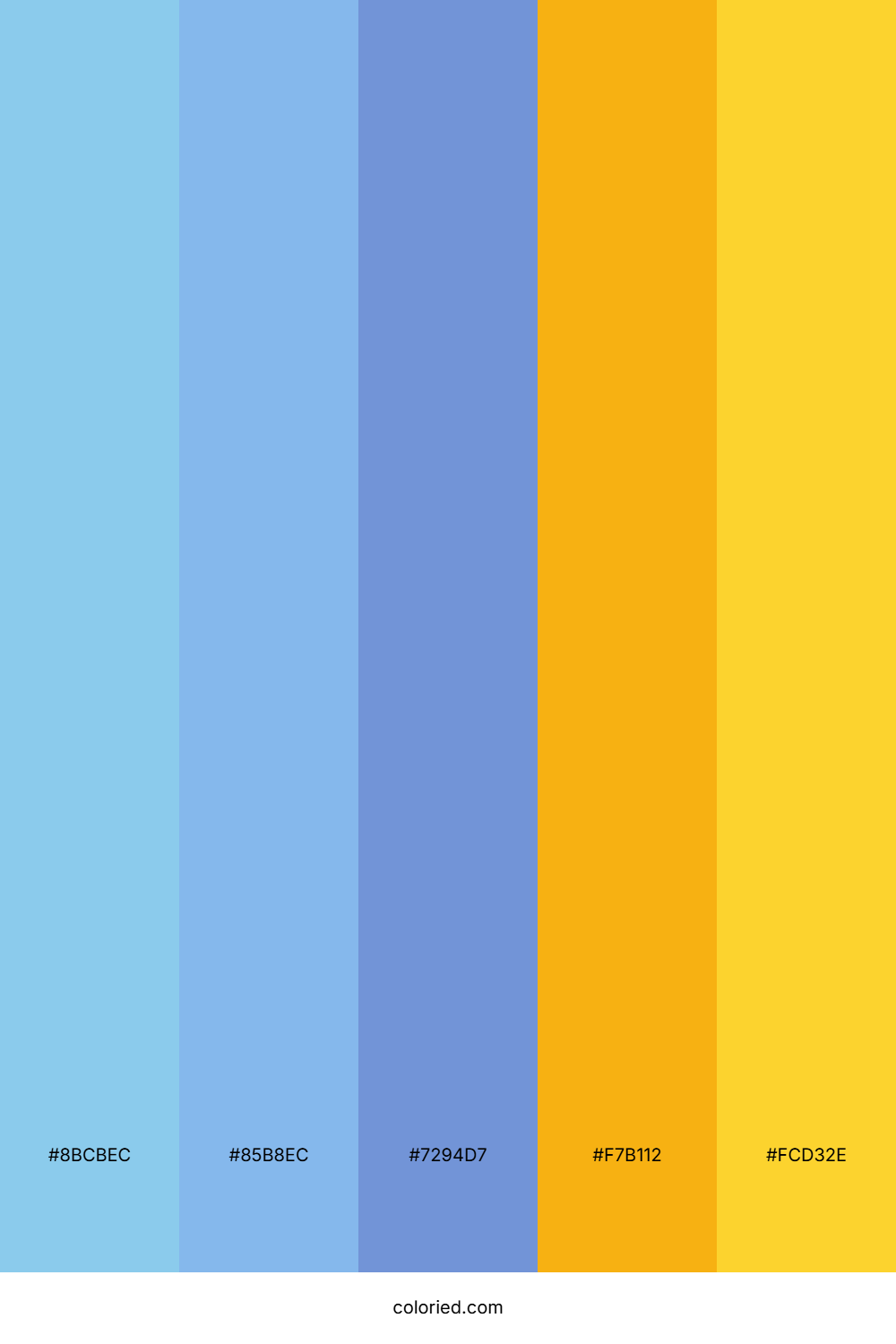 Sunlit Sky Horizon Palette