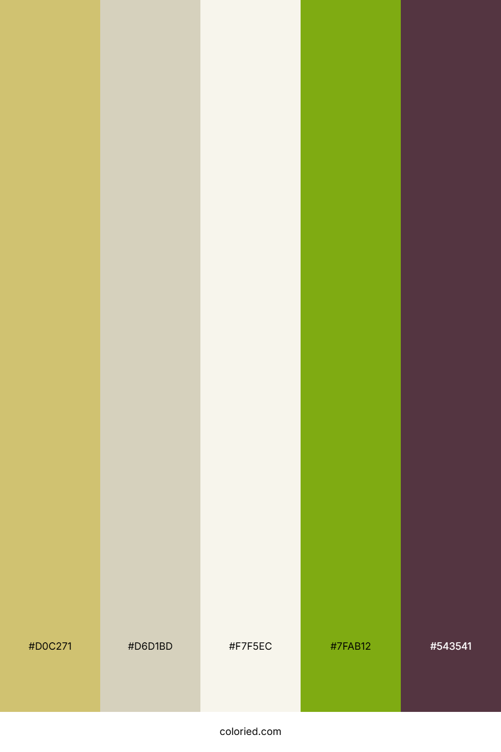 Sunlit Wheat Grove Color Palette