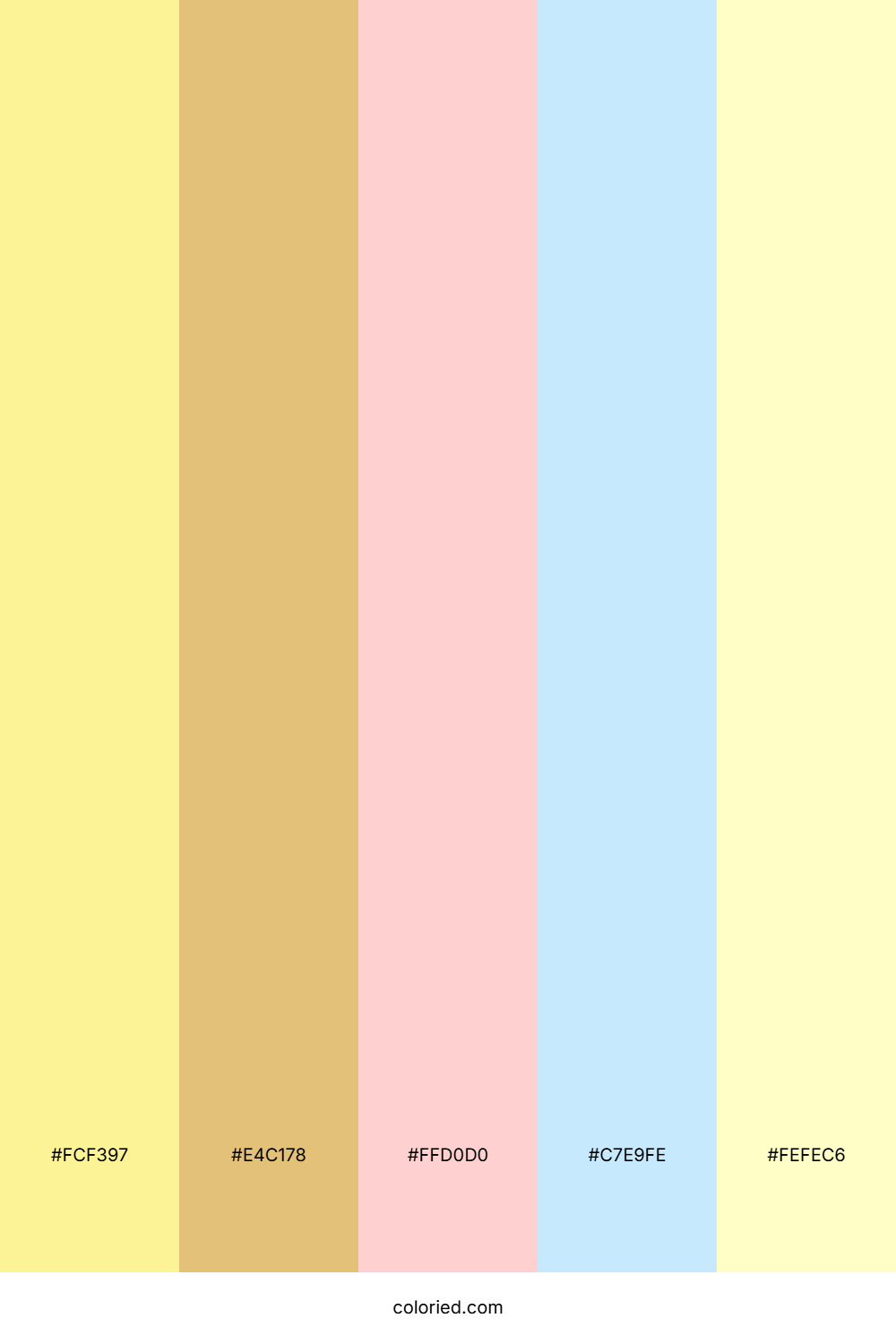Sunny Pastel Breeze Palette