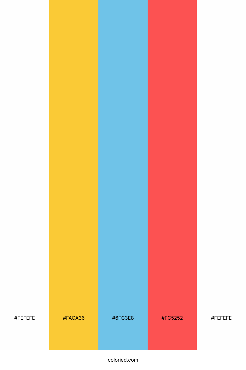 Sunny Yellow and Sky Blue Color Palette