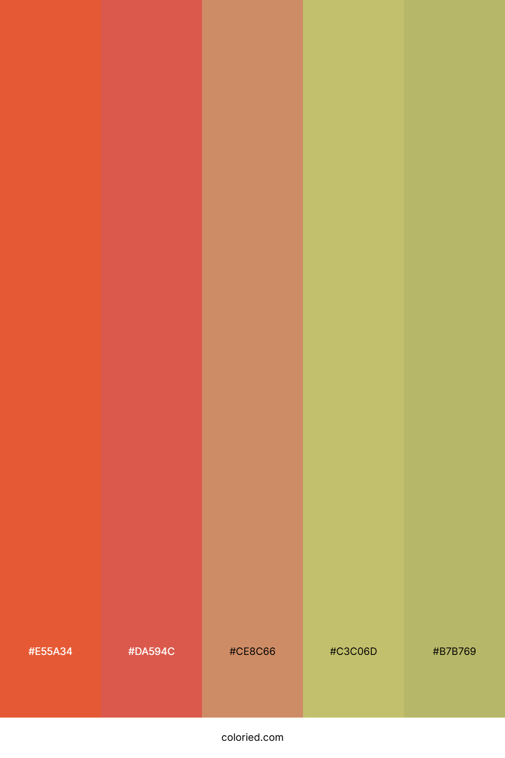 Sunset Clay Color Palette