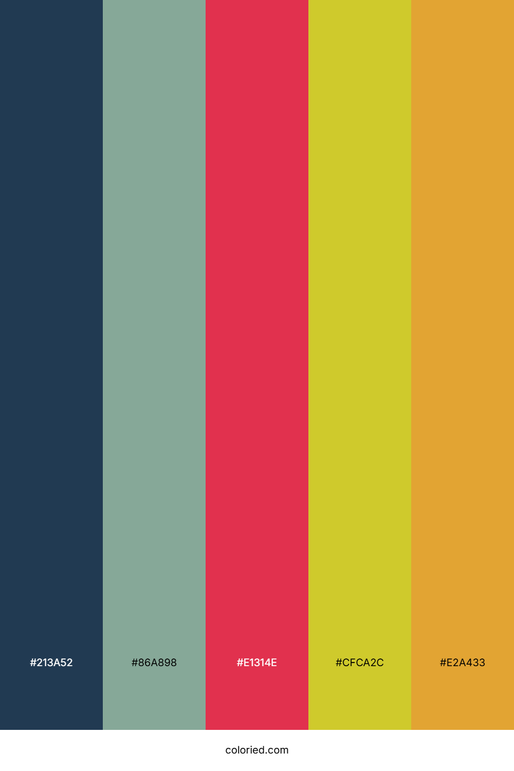 Sunset Coral Horizon Palette