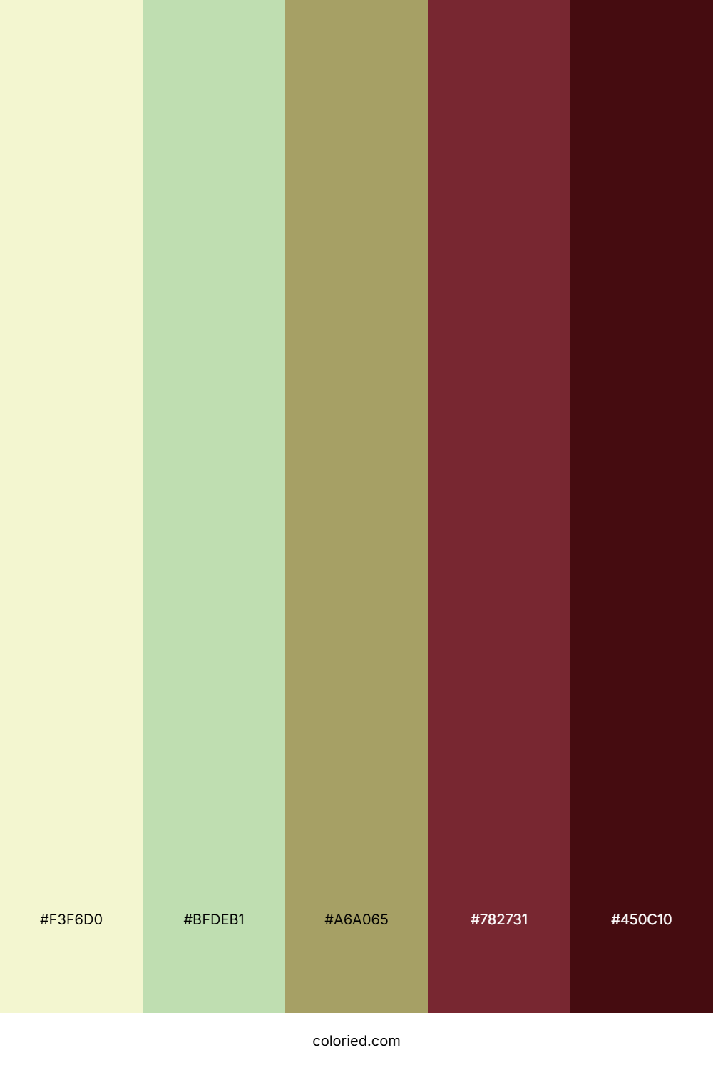 Sunset Fig Tart Color Palette