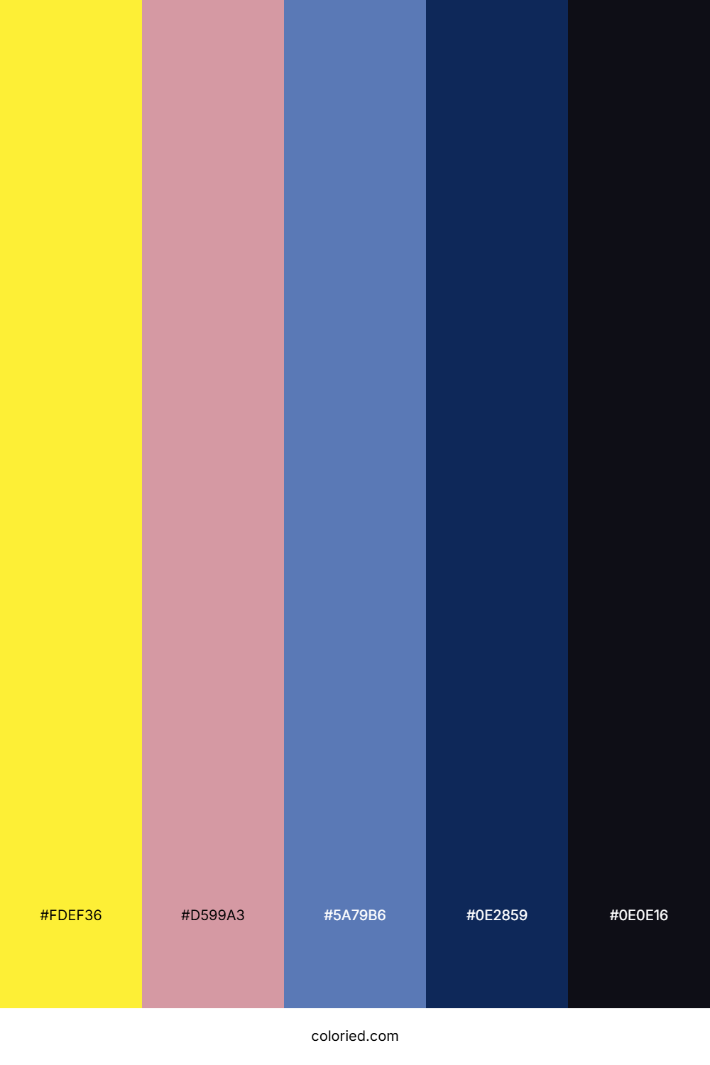 Sunset Rose Indigo Palette