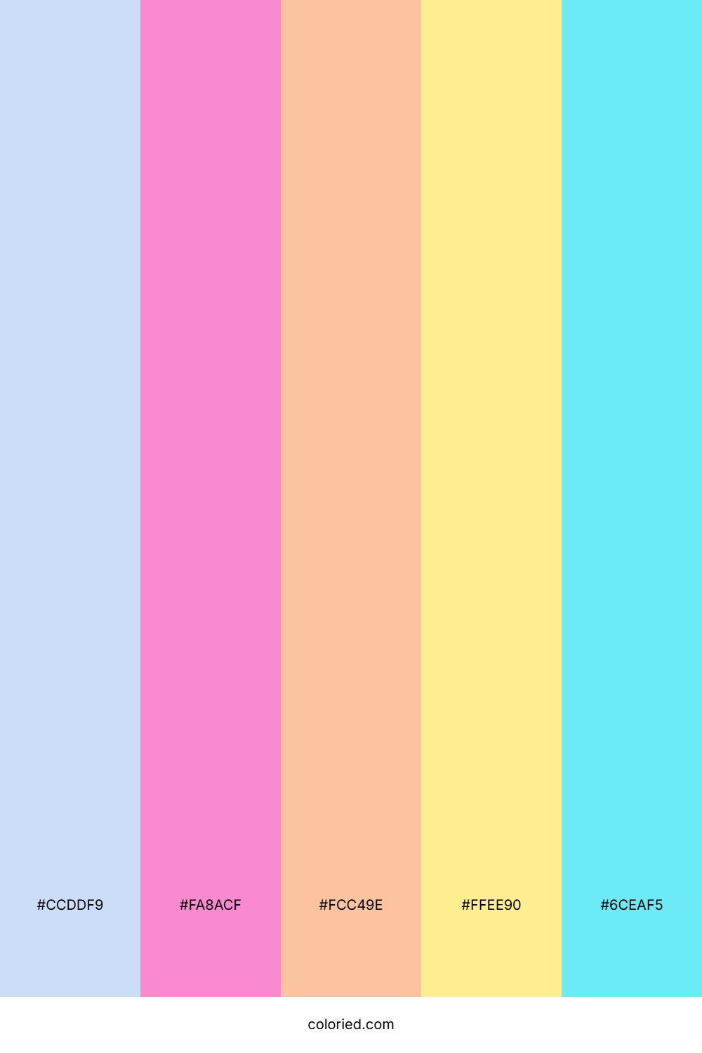 Sunshine Bubblegum Palette