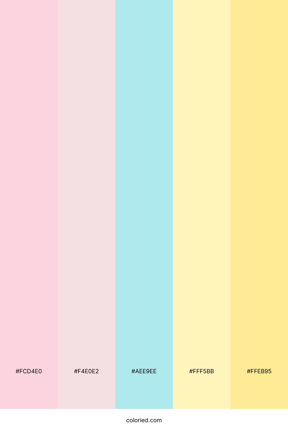 Sunshine Mint Palette