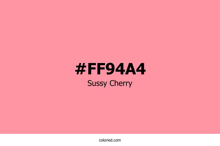 Sussy Cherry Color