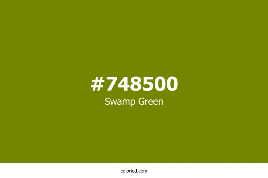 Swamp Green Color