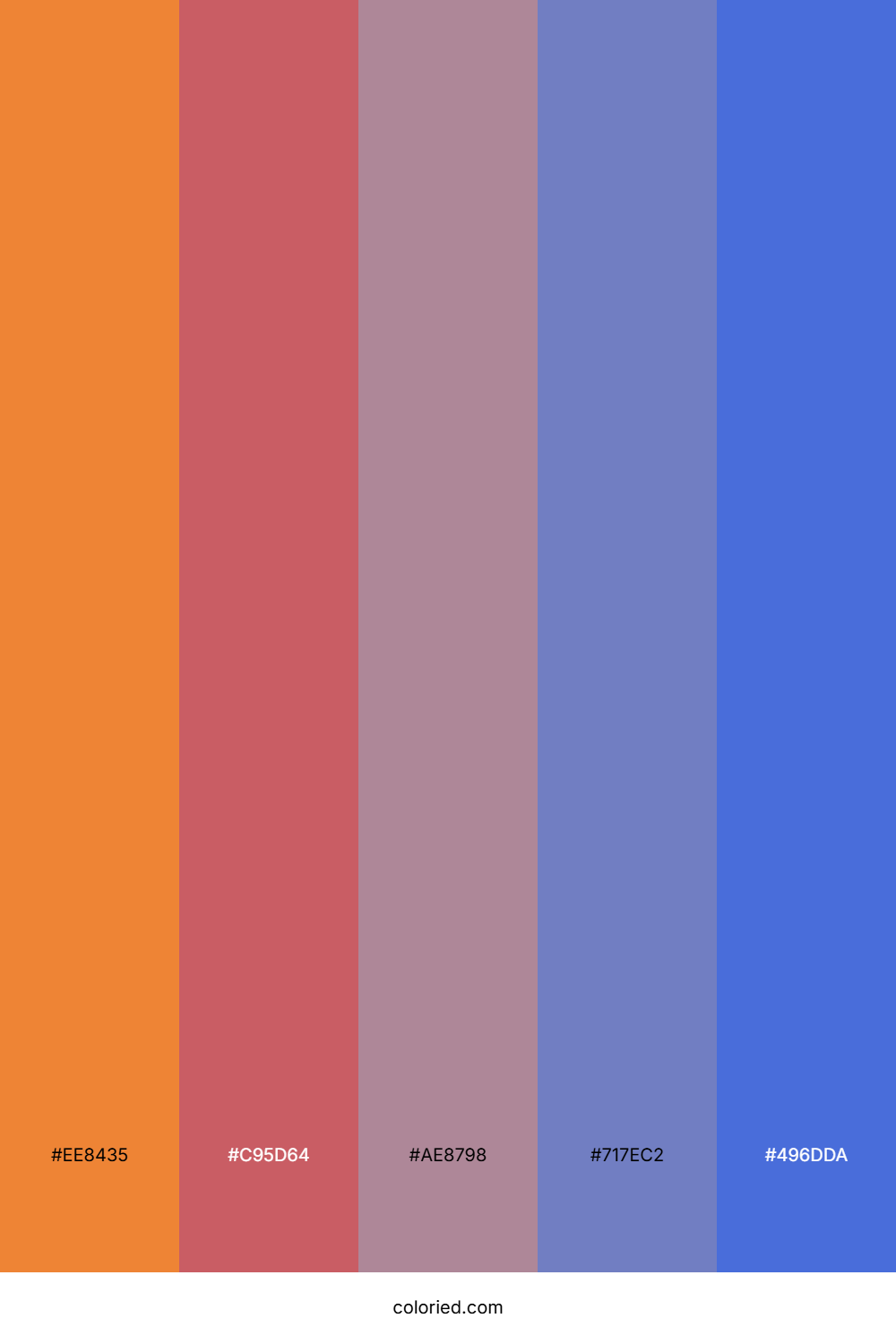 Tangerine Twilight Palette