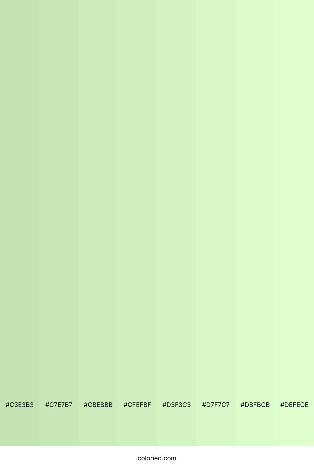 Tea Green Shades