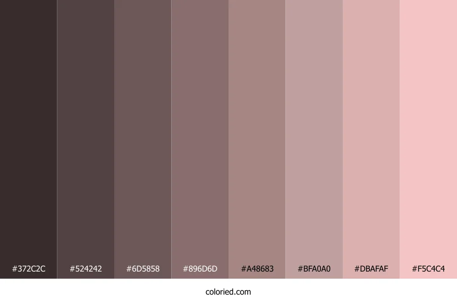 Tea Rose Color Shades