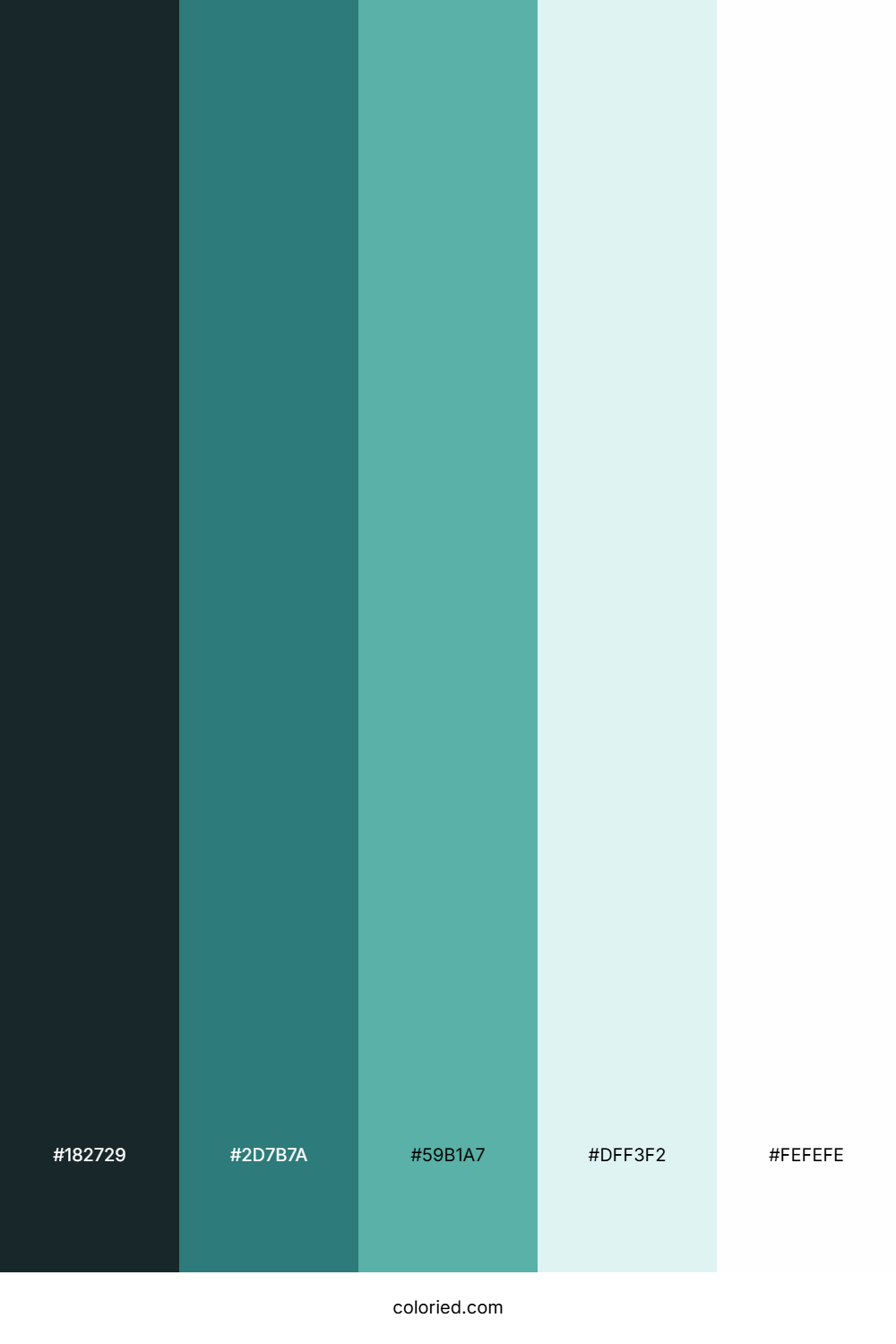 Teal and Mint Color Palette