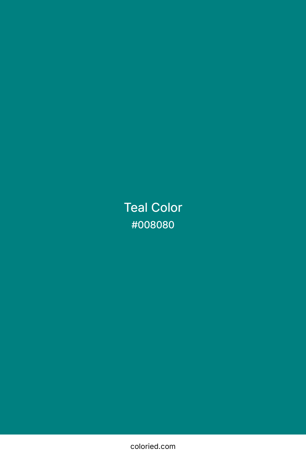 Teal Color