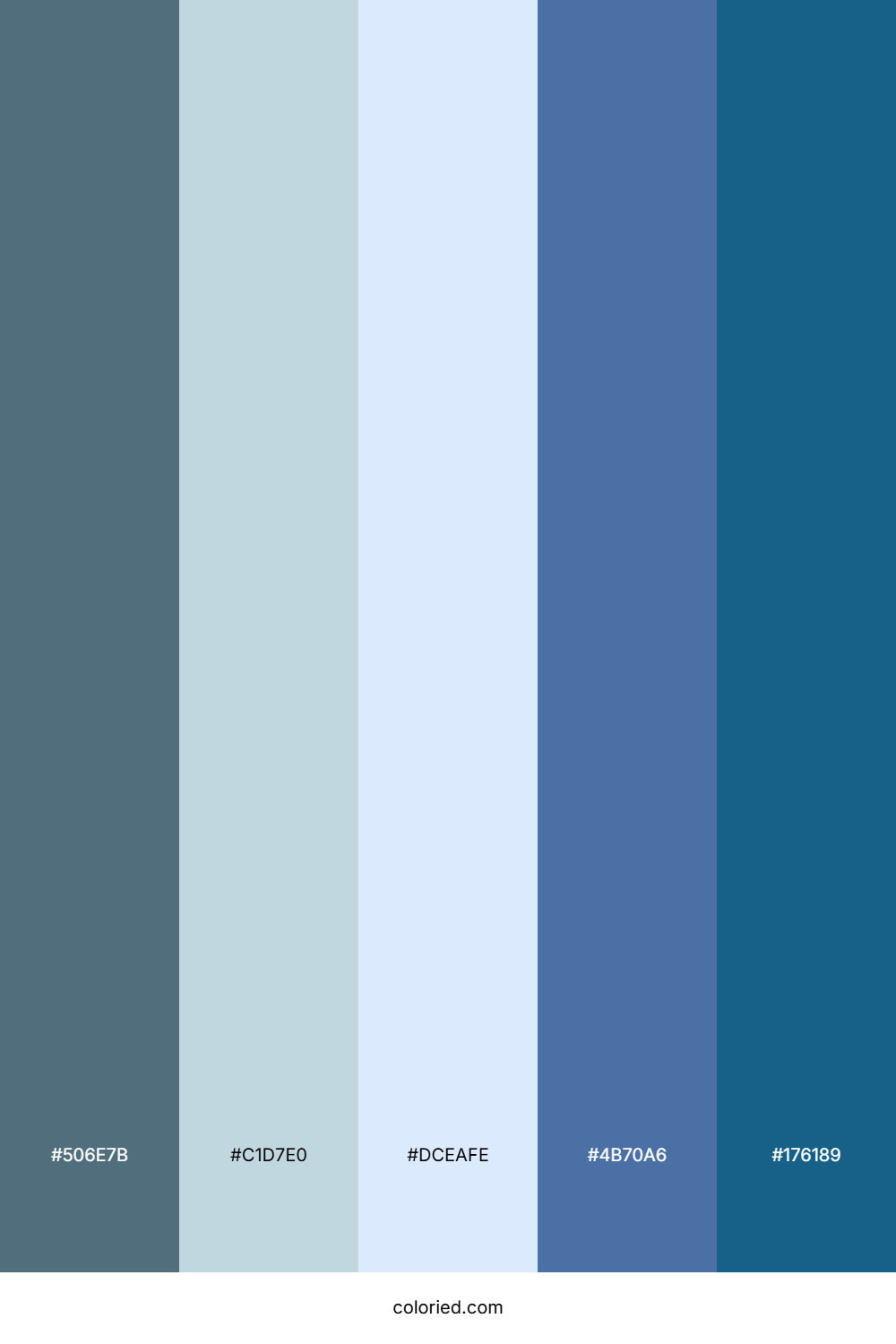 Teal Horizon Bloom Color Palette