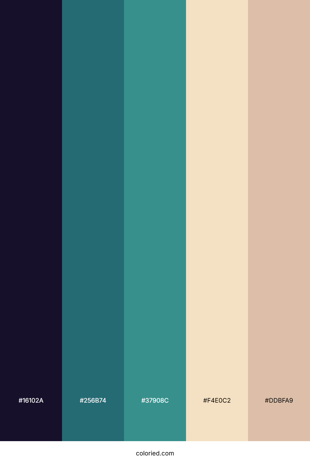Teal Ocean Drift Color Palette