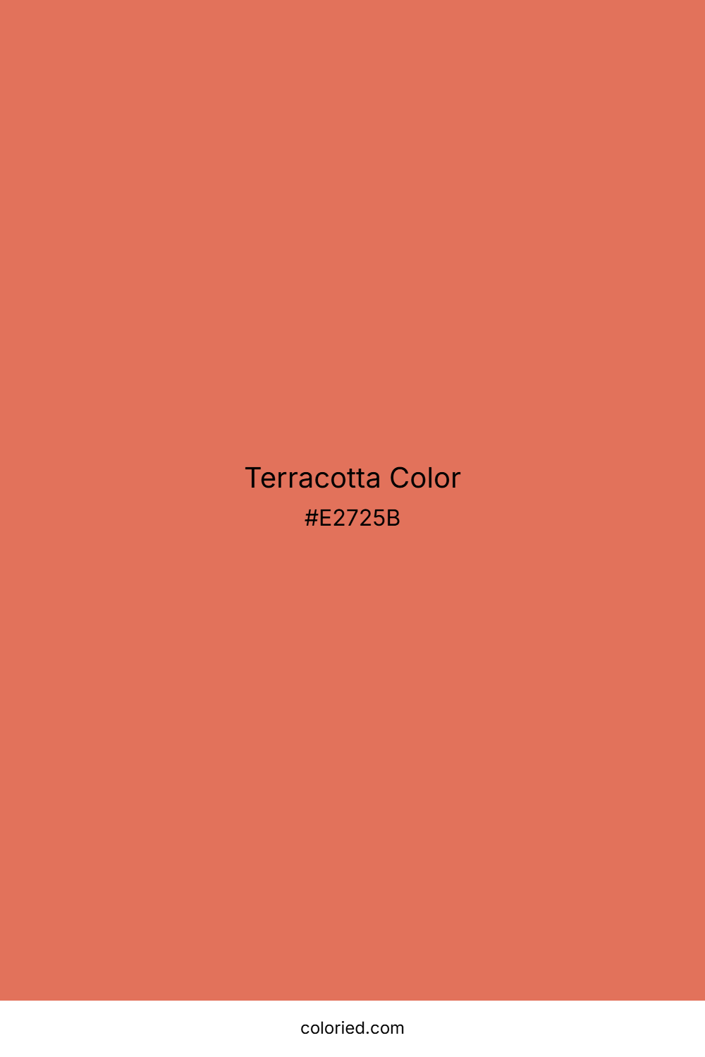 Terracotta Color