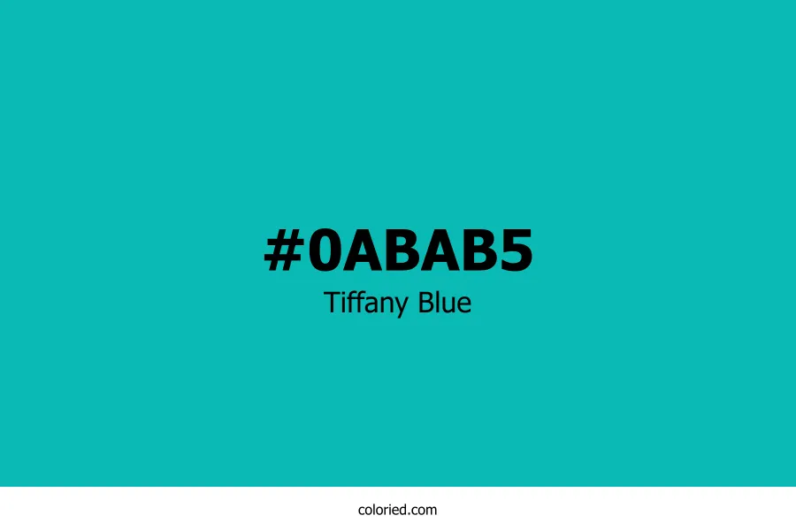 Tiffany Blue Color Hex Code