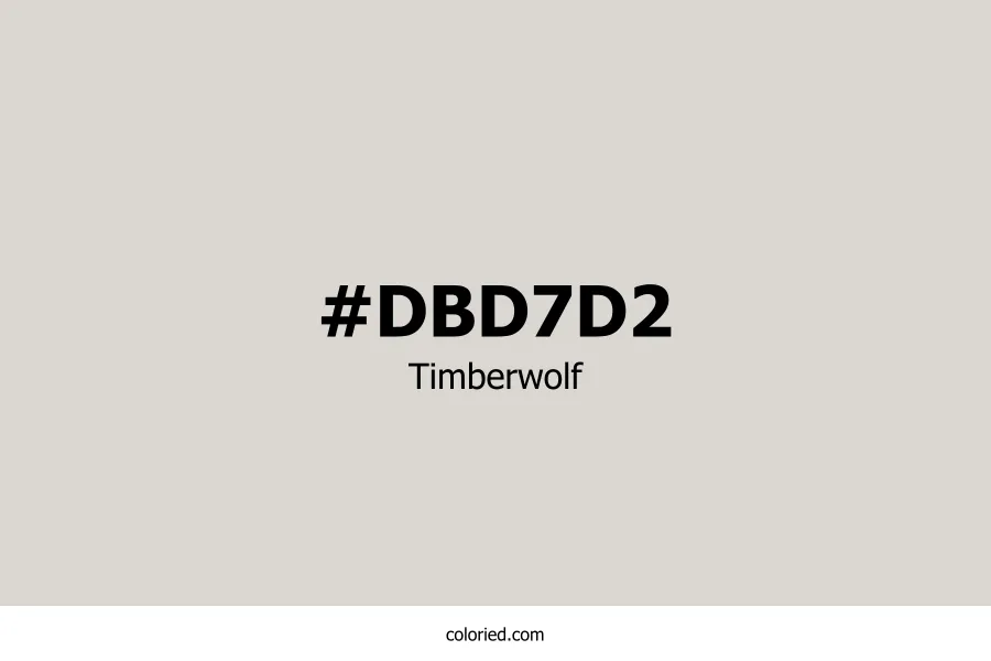 Timberwolf Color