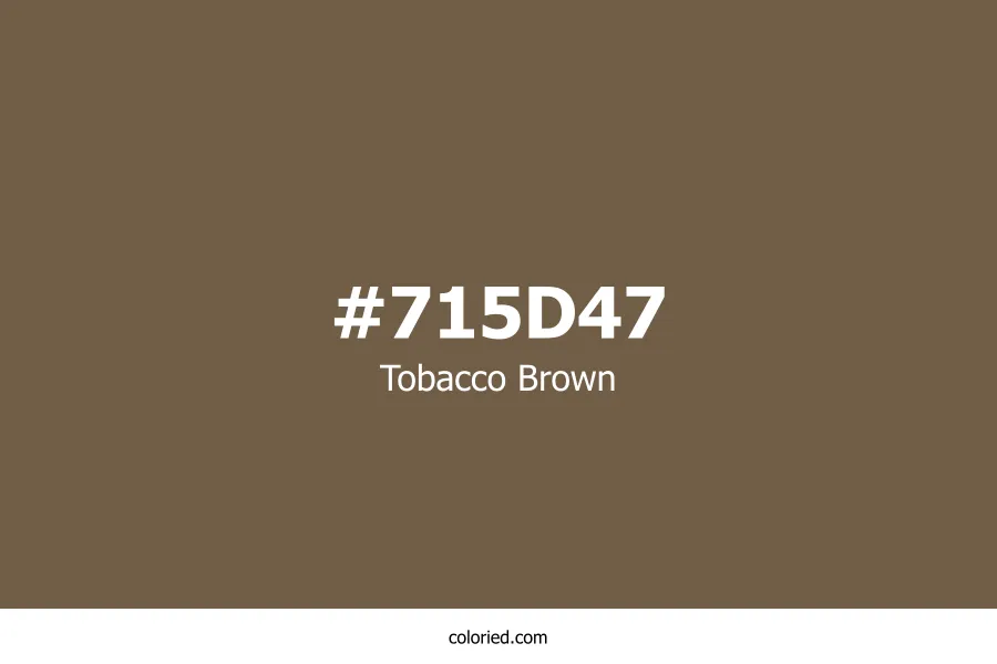 Tobacco Brown Color