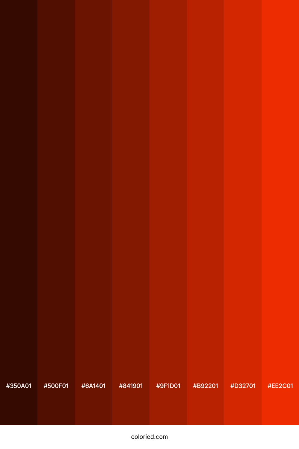 Tomato Red Color Shades