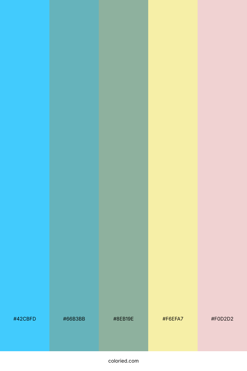 Tropical Coral Drift Color Palette