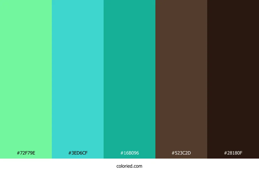 Tropical Lagoon Breeze Color Palette