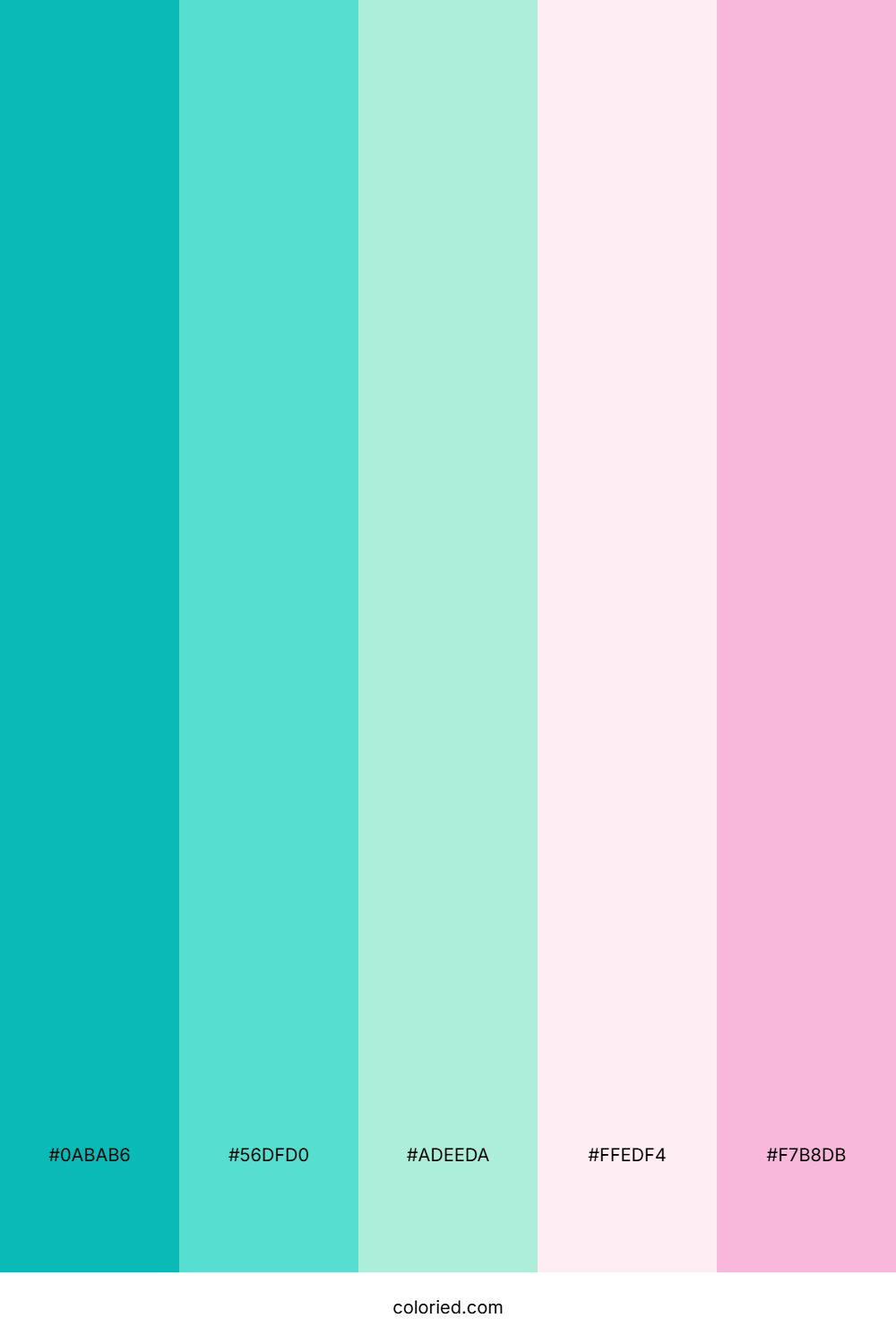 Tropical Lagoon Color Palette