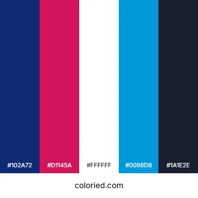 True Winter Color Palette
