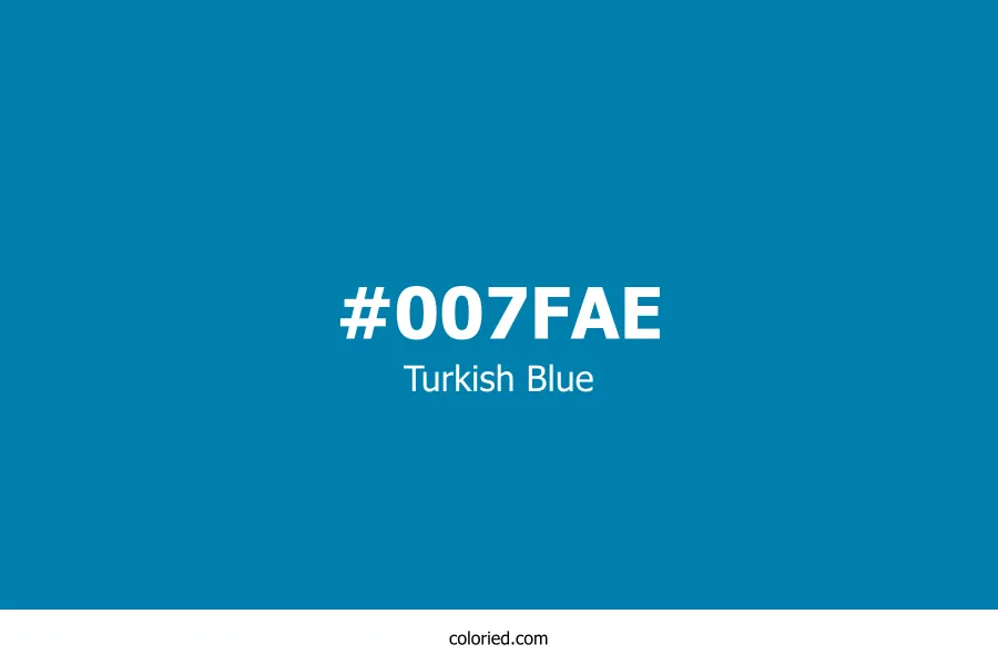 Turkish Blue Color
