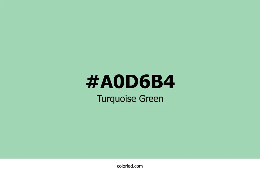 Turquoise Green Color