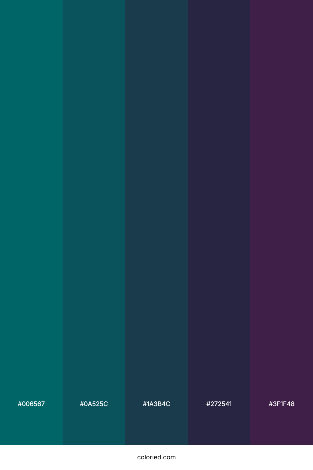 Twilight Abyss Color Palette