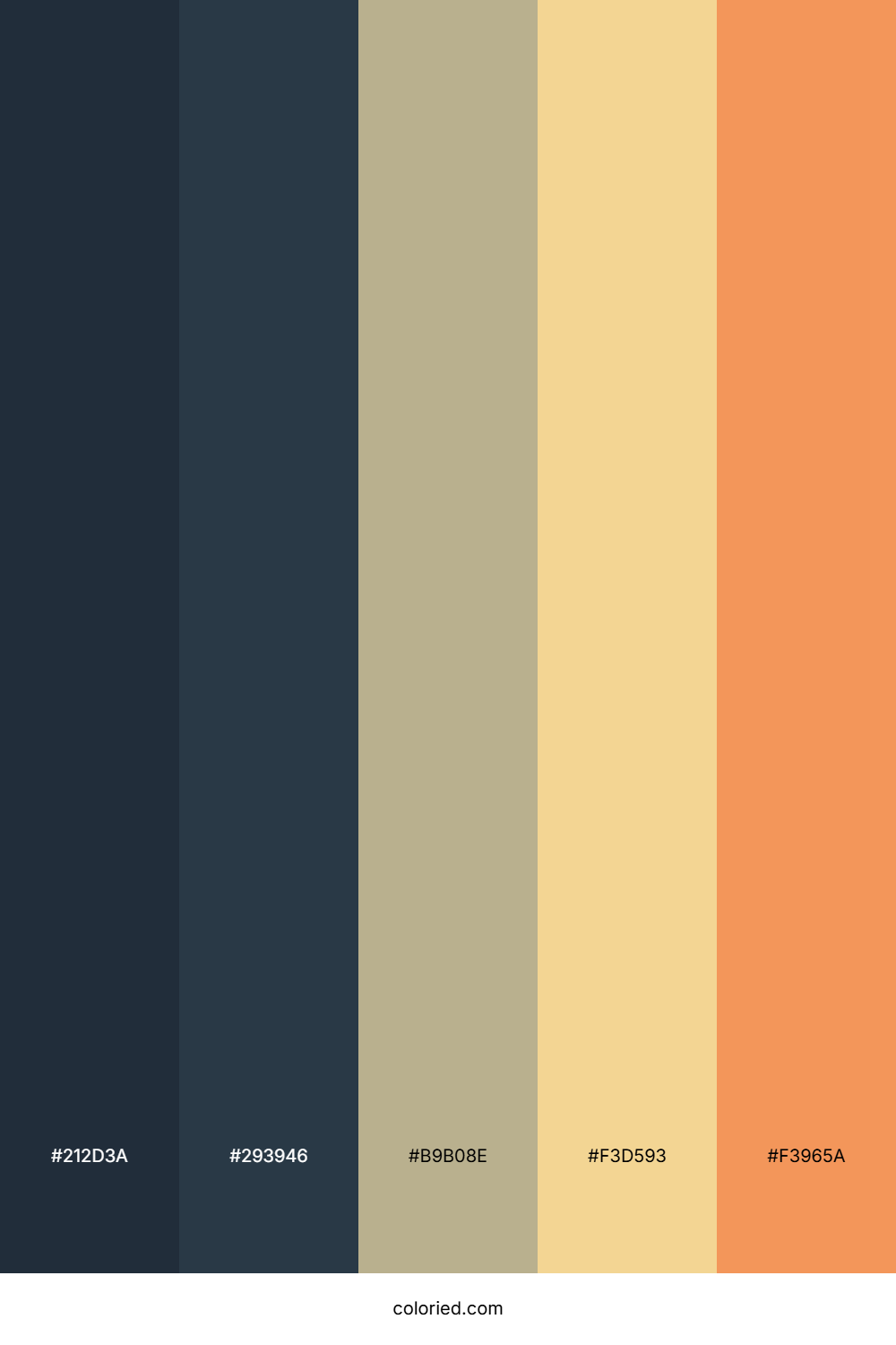 Twilight Amber Path Color Palette