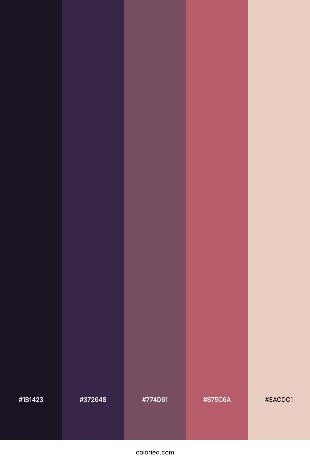 Twilight Berry Bloom Color Palette