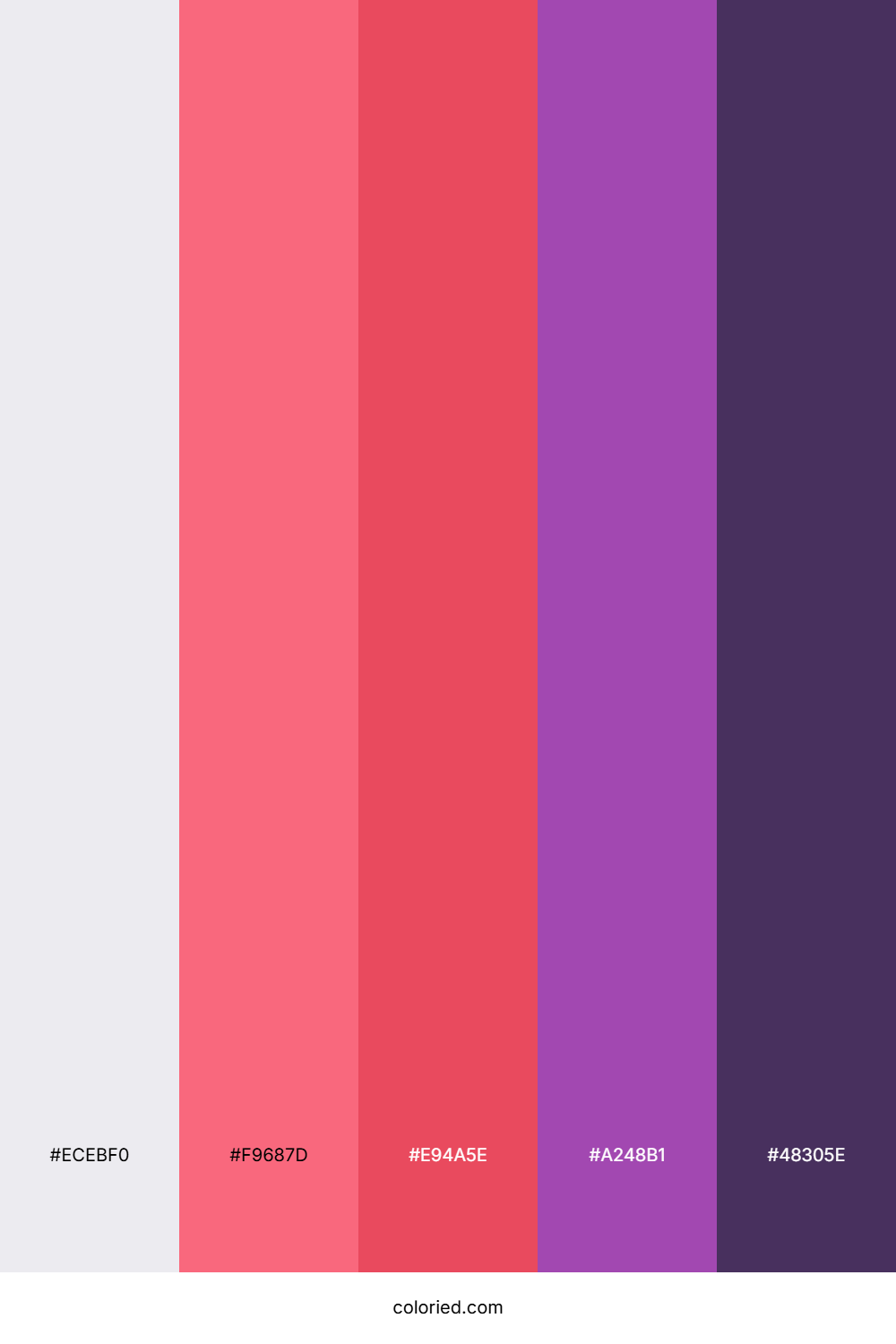 Twilight Blush Sunset Color Palette