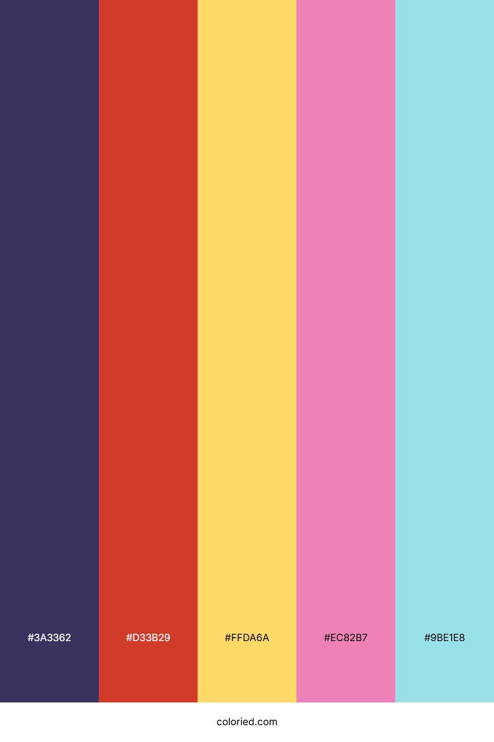 Twilight Coral Breeze Color Palette