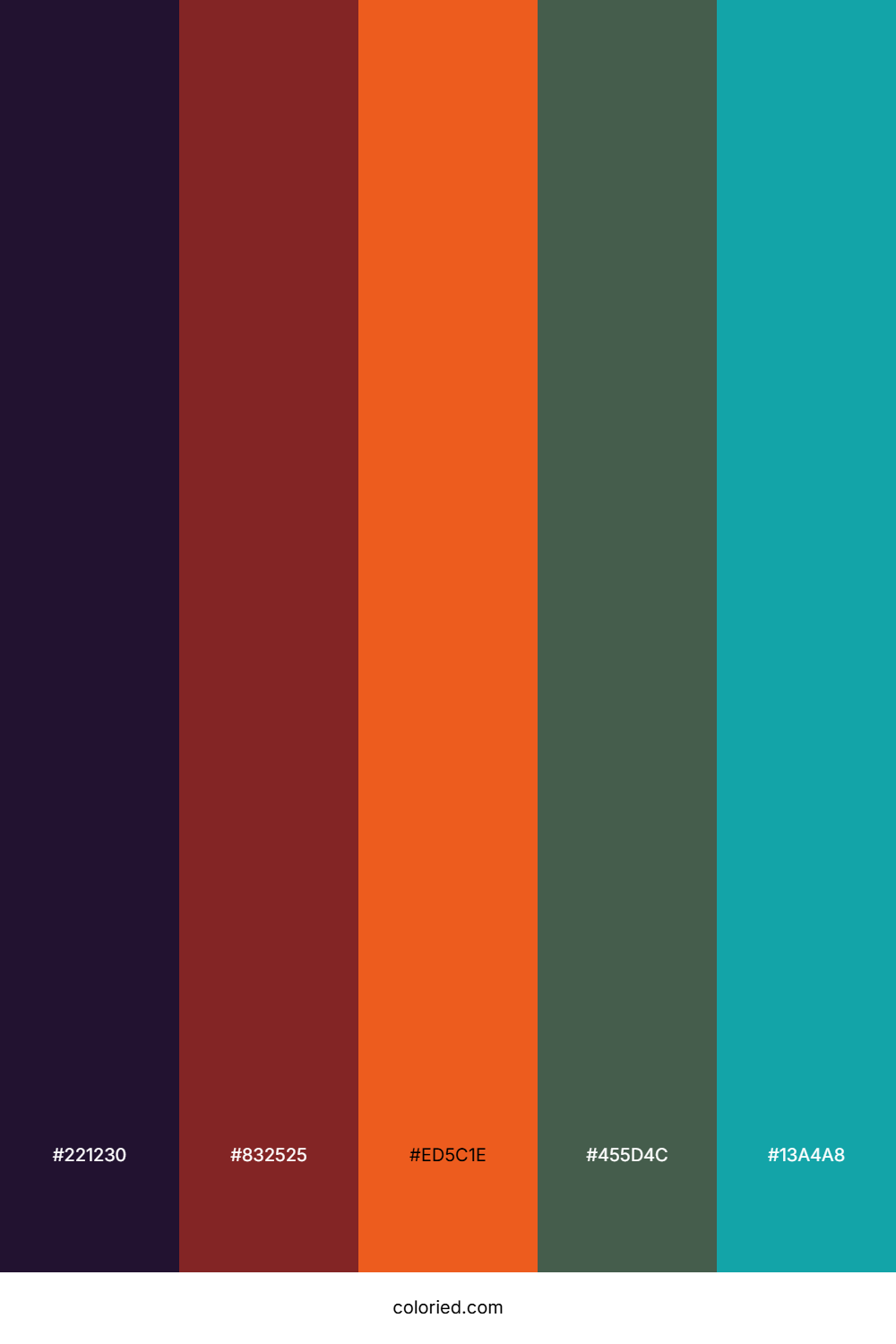 Twilight Coven Path Color Palette