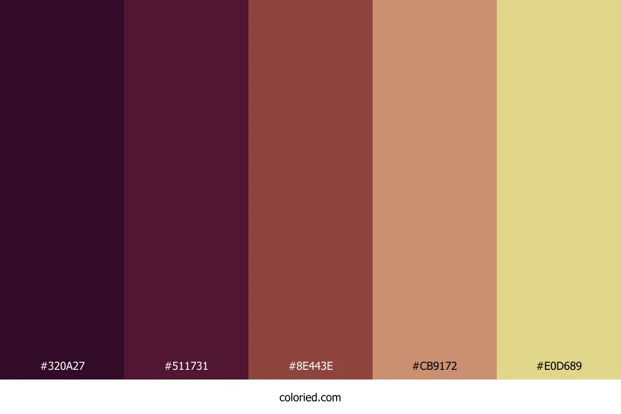 Twilight Desert Glow Color Palette