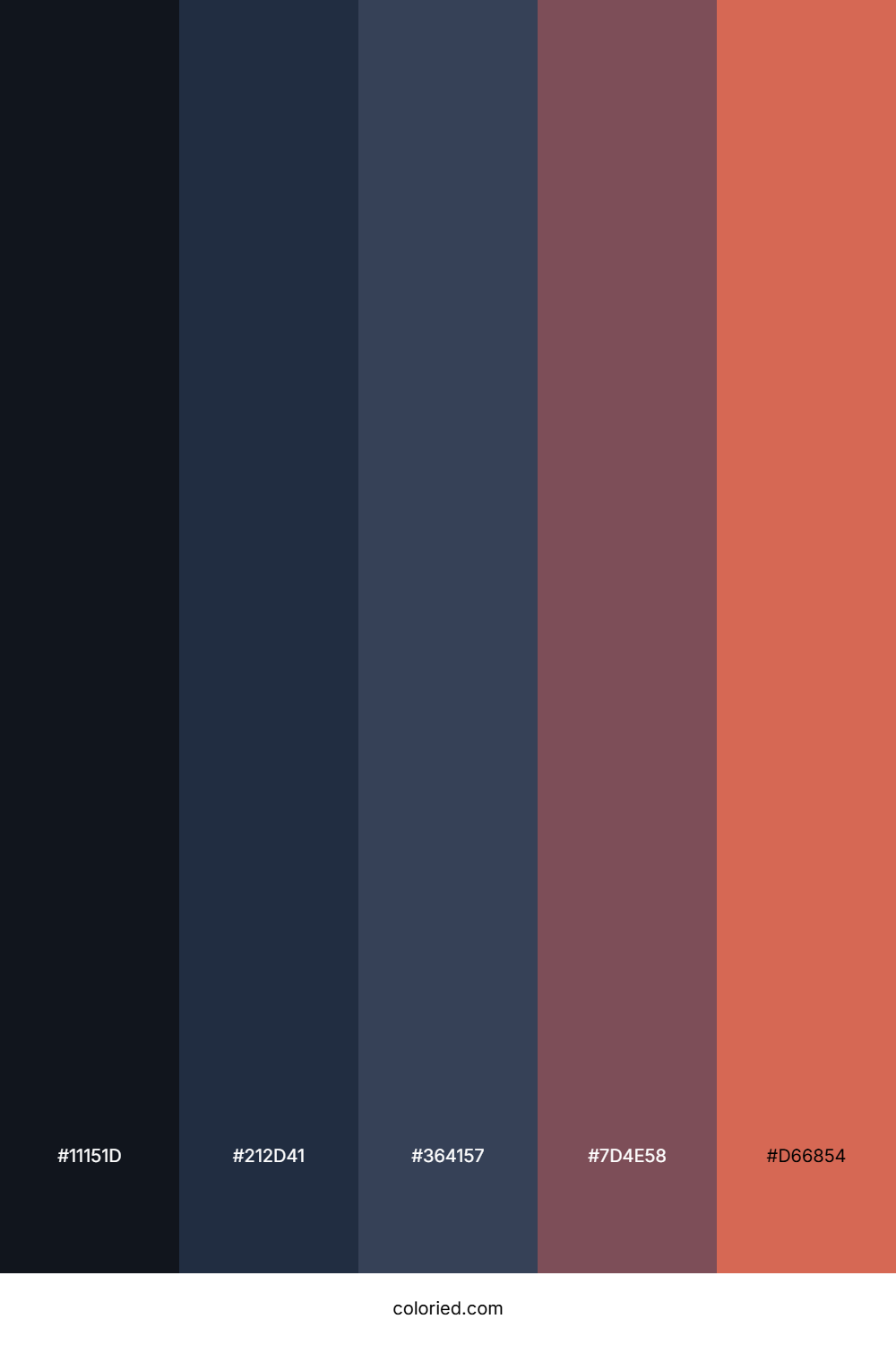 Twilight Ember Horizon Color Palette