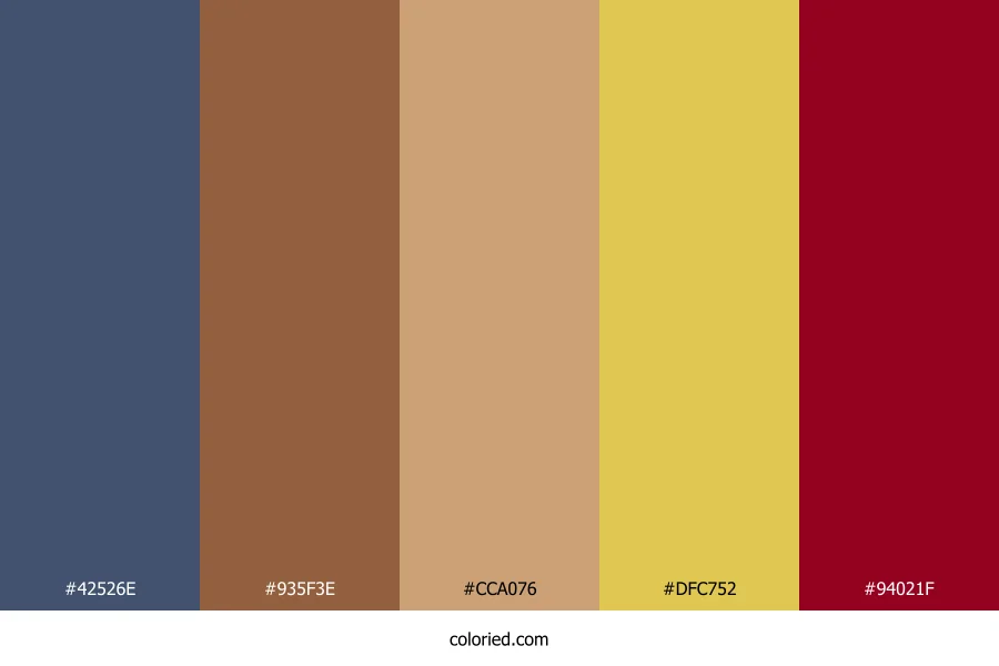 Twilight Ember Sands Color Palette