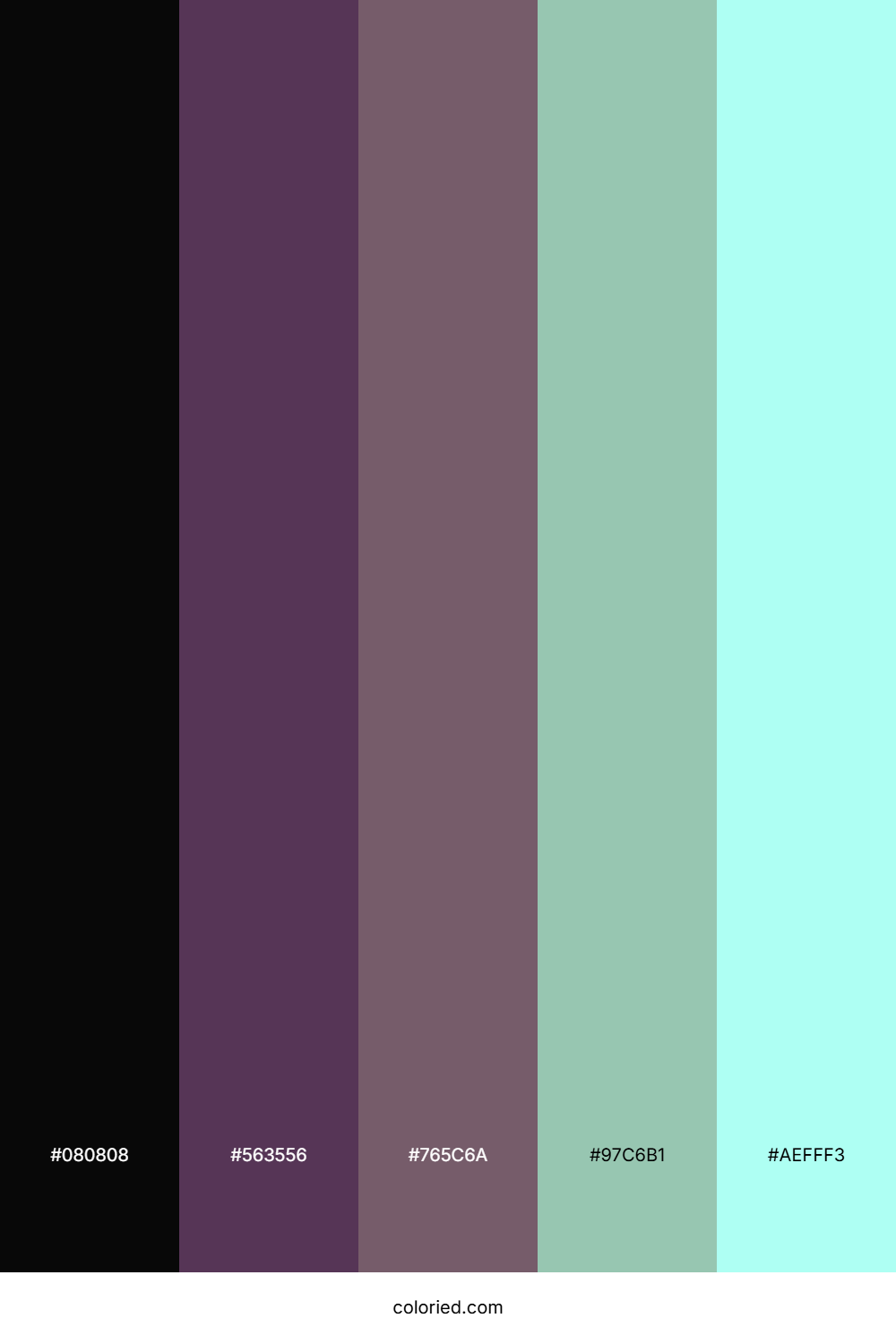 Twilight Fern Oasis Color Palette