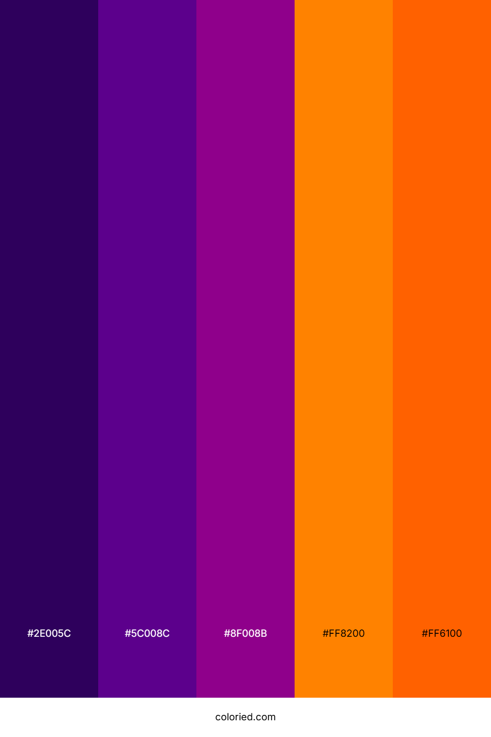 Twilight Flame Burst Palette