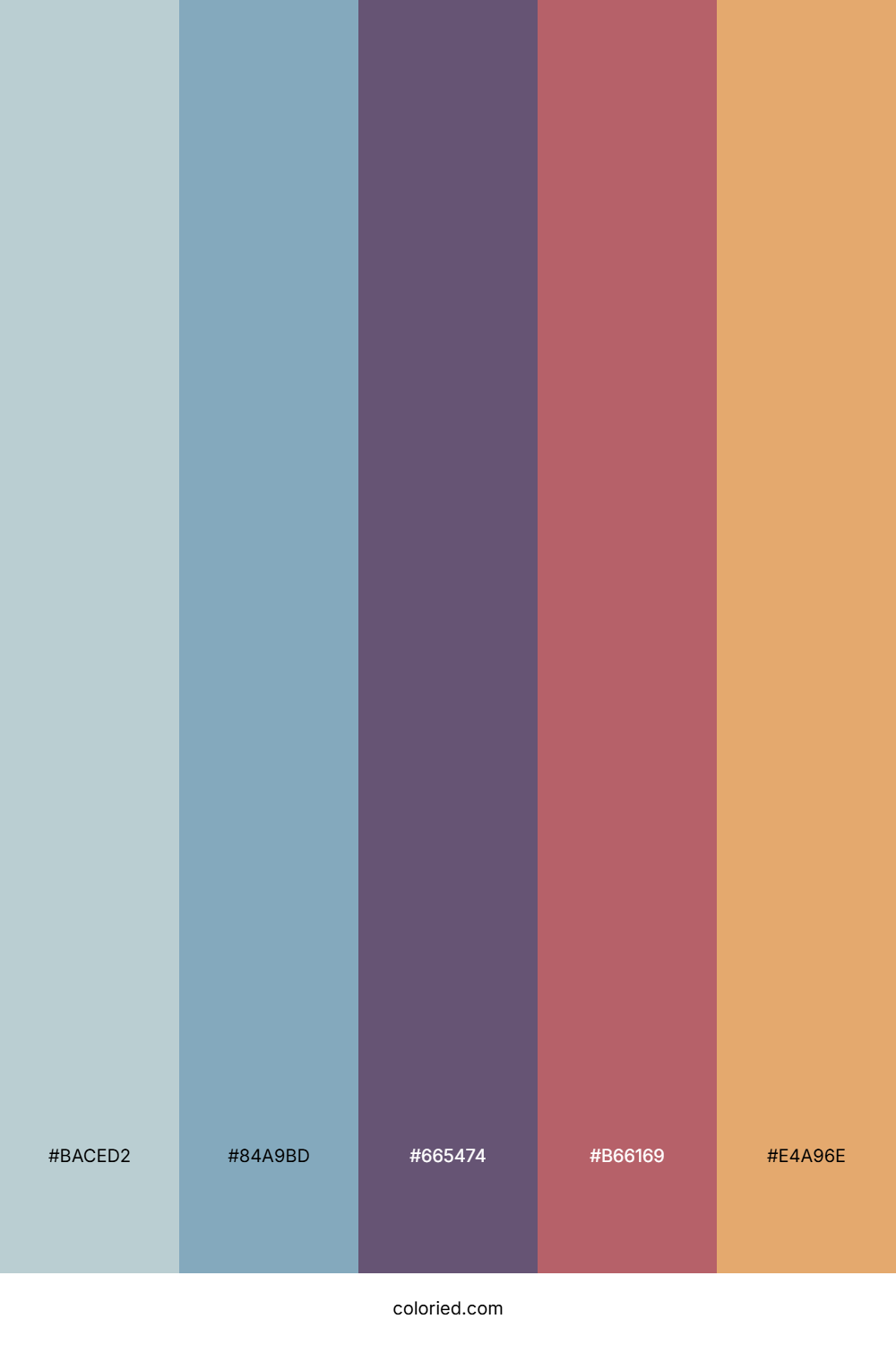 Twilight Flame Horizon Palette