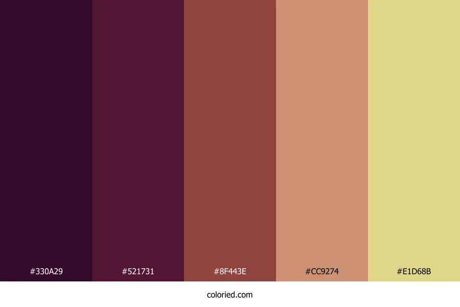 Twilight Ghoul Path Color Palette