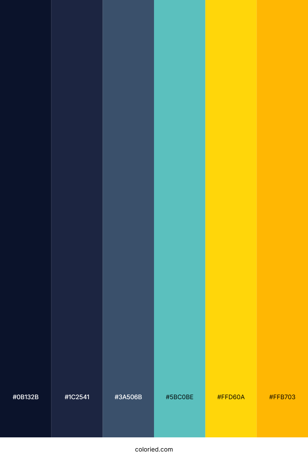 Twilight Horizon Flame Color Palette
