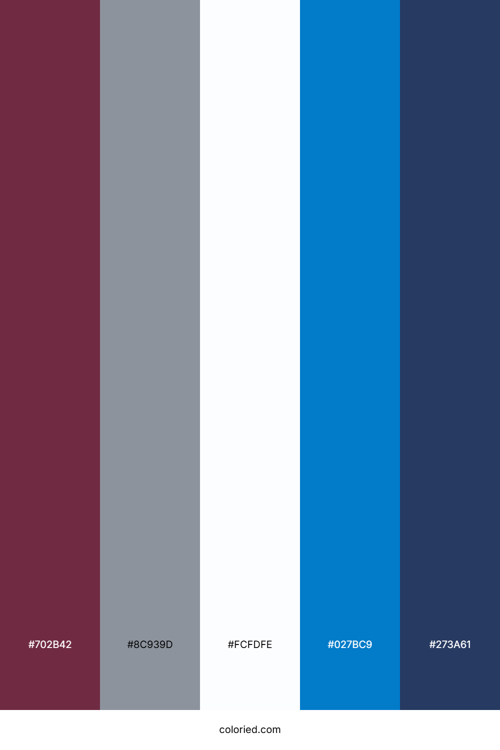 Twilight Indigo Wave Color Palette