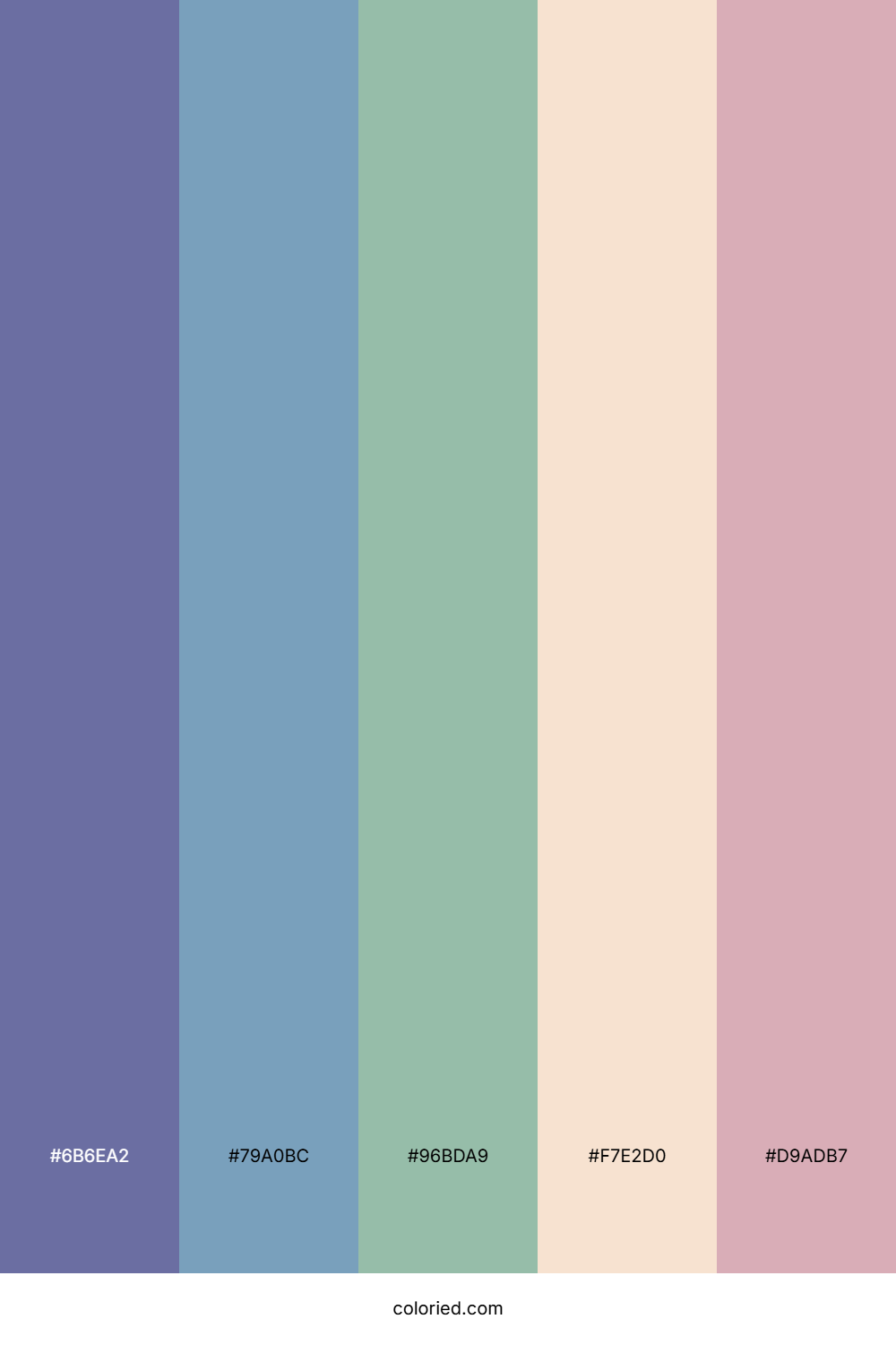 Twilight Lagoon Mist Color Palette