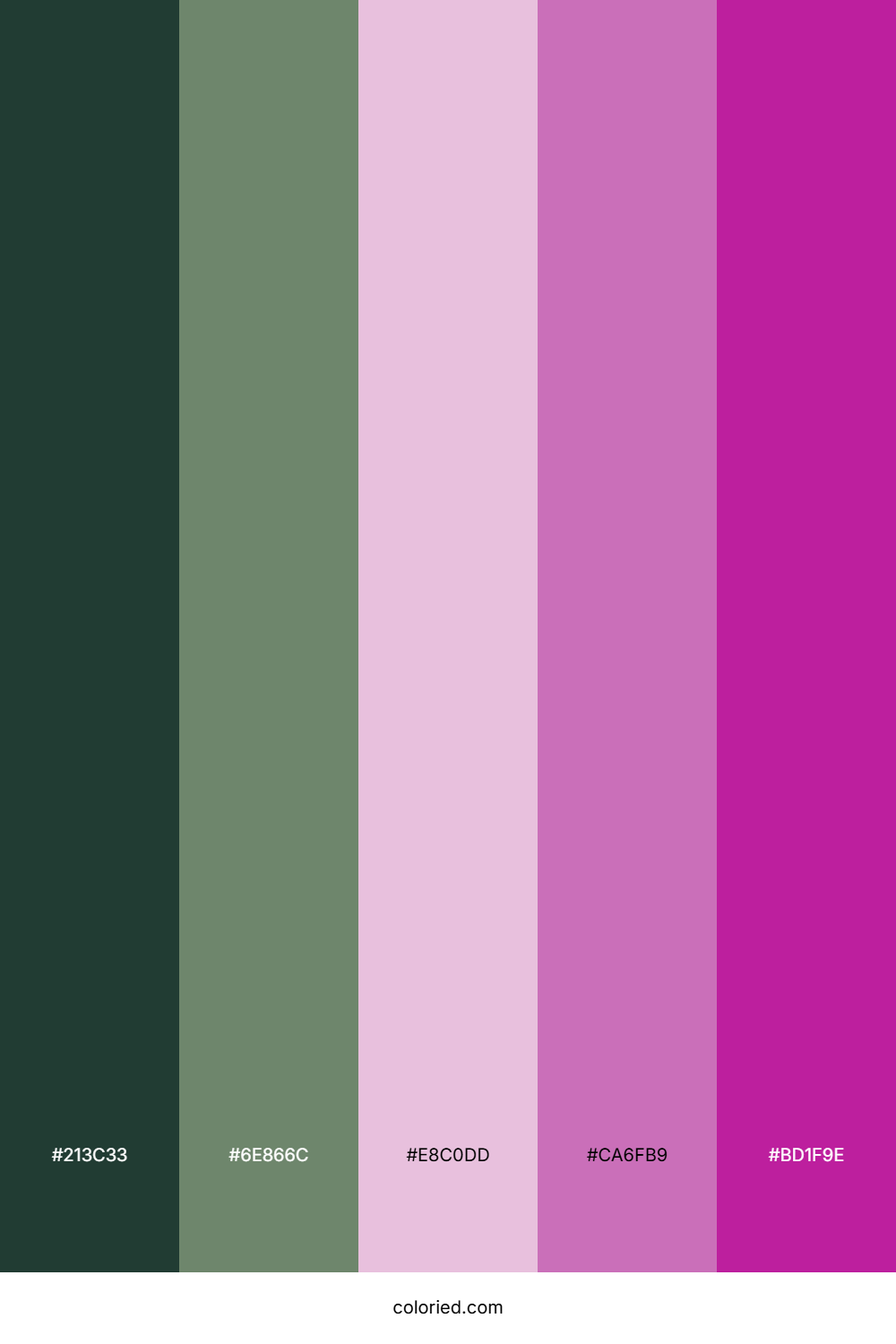 Twilight Lilac Bloom Color Palette