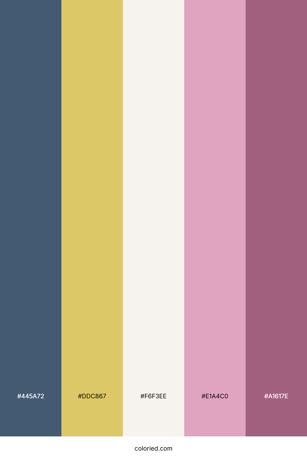 Twilight Marshmallow Rose Color Palette