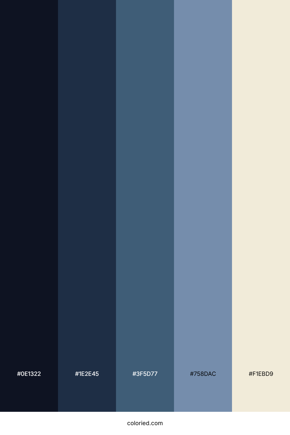 Twilight Ocean Deep Palette